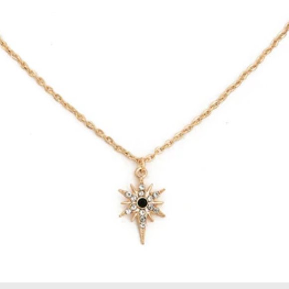 LiveChicStyle Jewelry - Star of Bethlehem Gold  Necklace